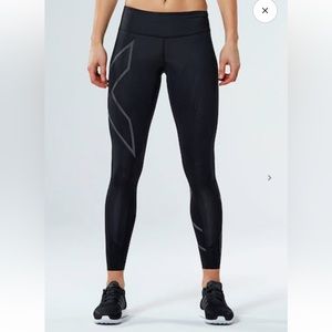 2xu MCS run compression leggings pants ST black/neuro reflective